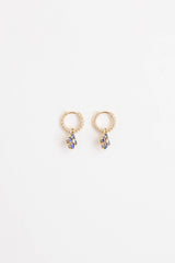 David Yurman 18K Yellow Gold Petite Modern Renaissance Colour Drop Earrings