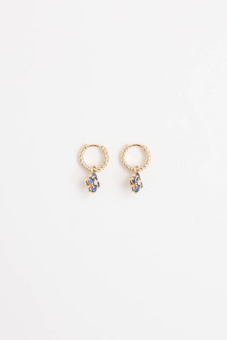 David Yurman 18K Yellow Gold Petite Modern Renaissance Colour Drop Earrings