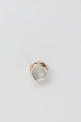David Yurman Sterling Silver & 18K Gold Bold Renaissance Ring
