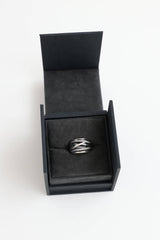 David Yurman Sterling Silver Crossover Ring