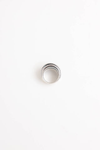 David Yurman Sterling Silver Crossover Ring