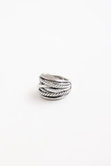 David Yurman Sterling Silver Crossover Ring