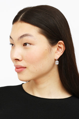 Fine Jewelry 753 Diamond Amethyst Pear Drop Earrings