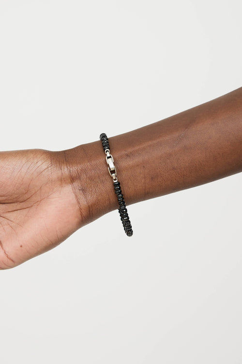 David YurmanSterling Silver Beaded Spinel Bracelet