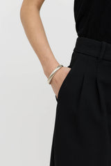 David Yurman Sterling Silver Sculpted Cable Bangle