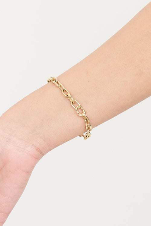 David Yurman 18K Yellow Gold Madison Bracelet