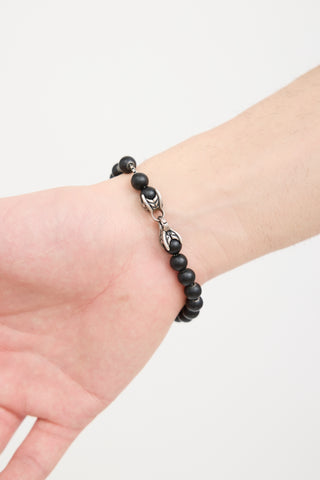 David Yurman Pavé Black Diamond Spiritual Beads Bracelet