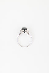 Fine Jewelry 18K White Gold & Sapphire Ring