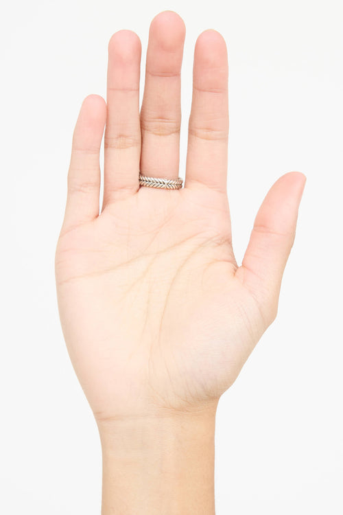 David Yurman Sterling Silver Petite Albion Ring