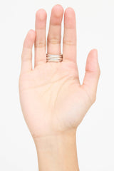David Yurman Sterling Silver & 18K Gold Bold Renaissance Wide Ring