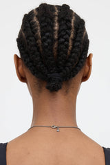 David Yurman Sterling Silver Pearl Station Necklace