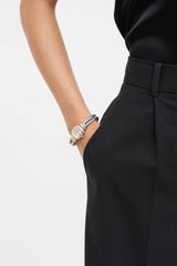 David Yurman Sterling Silver & 18K Yellow Gold Cable Watch