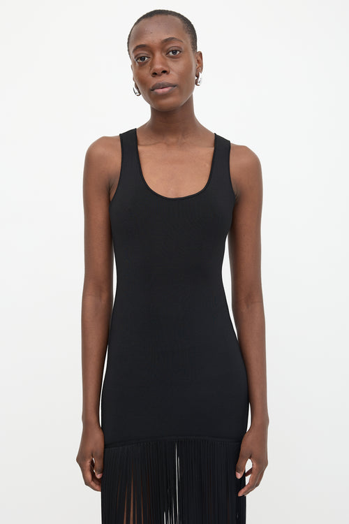 David Koma Bodycon Fringe Dress