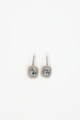 David Yurman Hematite & Diamond Noblesse Earrings