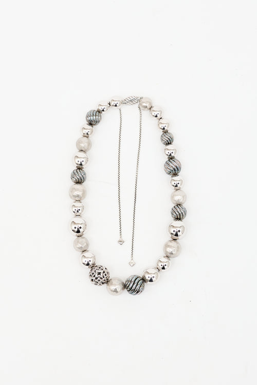 David Yurman Sterling Silver Elements Necklace