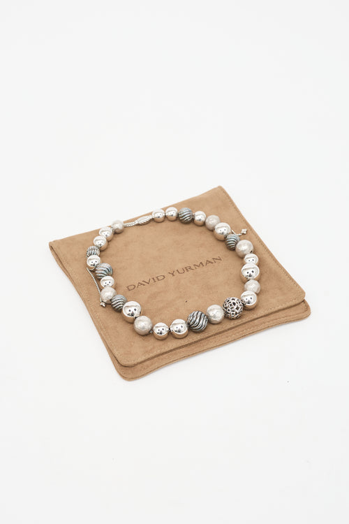David Yurman Sterling Silver Elements Necklace