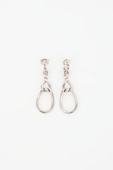David Yurman Sterling Silver Continuance Triple Drop Earrings