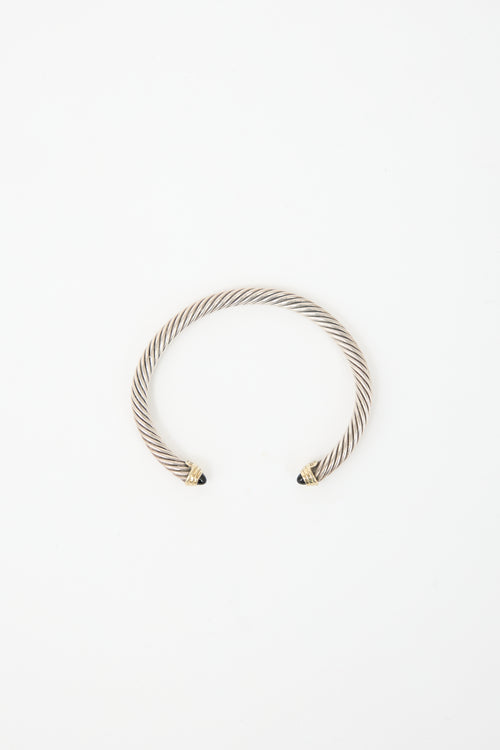 David Yurman Sterling Silver Cable Bracelet