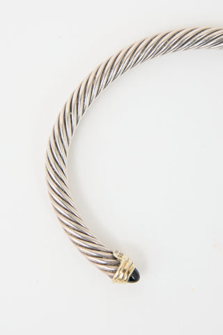 David Yurman Sterling Silver Cable Bracelet