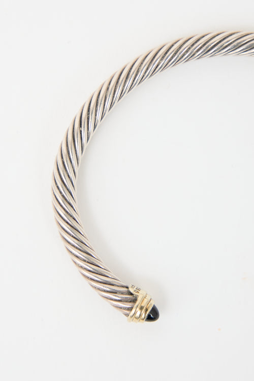 David Yurman Sterling Silver Cable Bracelet