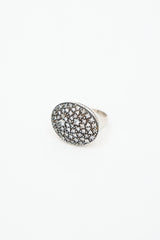 David Yurman Sterling Silver & Diamond Midnight Melange Ring