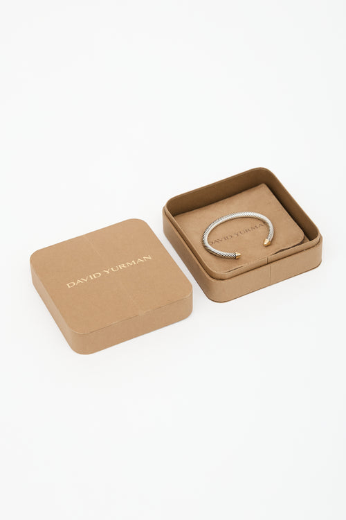 David Yurman Sterling Silver Classic Cable Bracelet