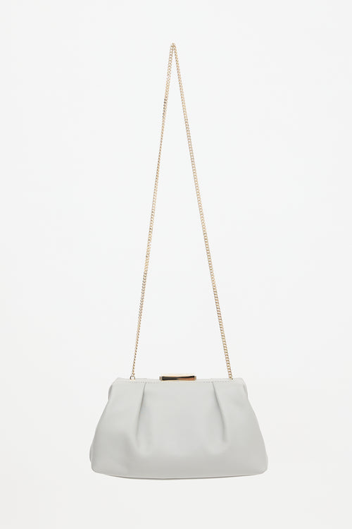 DeMellier Leather Mini Florence Clutch Bag