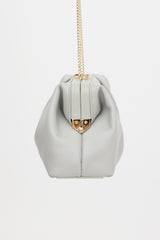 DeMellier Leather Mini Florence Clutch Bag