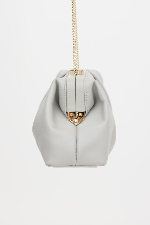 DeMellier Leather Mini Florence Clutch Bag