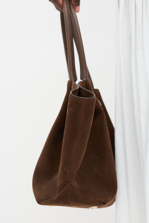 DeMellier Suede New York Tote Bag
