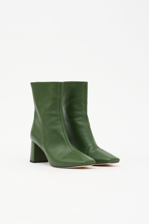 Dear Frances Leather Cube Boot