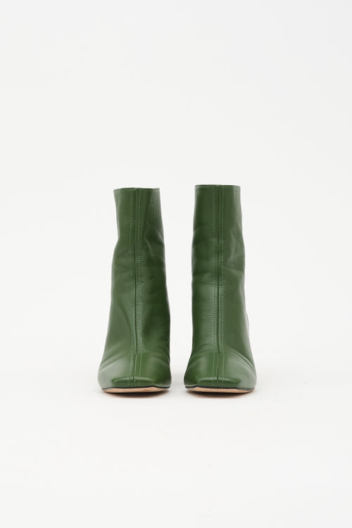 Dear Frances Leather Cube Boot