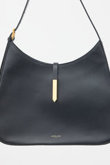DeMellier Black Leather Tokyo Shoulder Bag