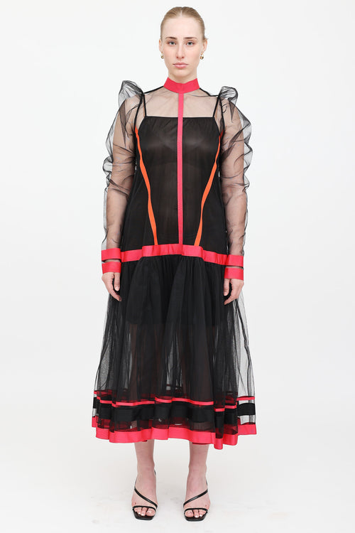 Denis Gagnon Mesh Dress