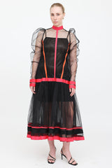 Denis Gagnon Mesh Dress
