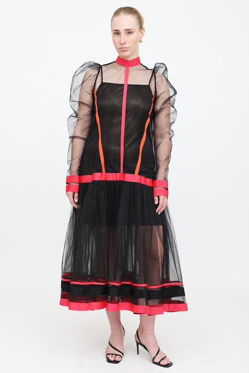 Denis Gagnon Mesh Dress