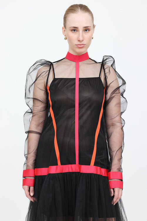 Denis Gagnon Mesh Dress