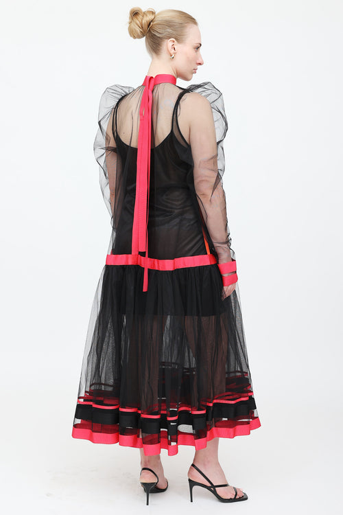 Denis Gagnon Mesh Dress