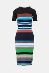 Diane von Furstenberg Knit Striped Dress