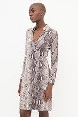 Diane von Furstenberg Silk Jeanne Wrap Dress