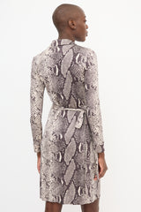 Diane von Furstenberg Silk Jeanne Wrap Dress