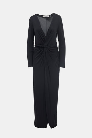 Diane von Furstenberg Twist V-Neck Dress