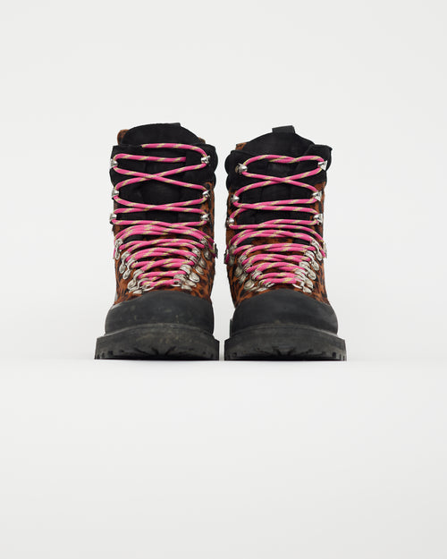 Diemme Brown & Black Textured Hiker Boot