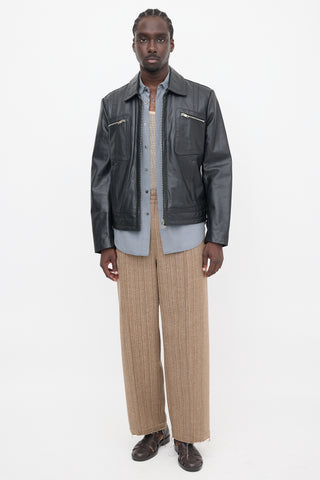Diesel Leather L-Cale Jacket