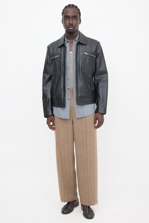 Diesel Leather L-Cale Jacket