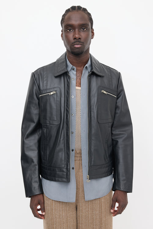Diesel Leather L-Cale Jacket
