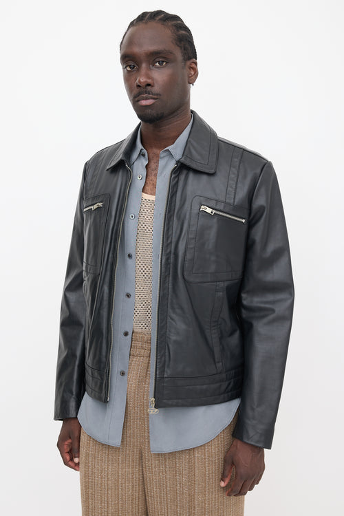 Diesel Leather L-Cale Jacket