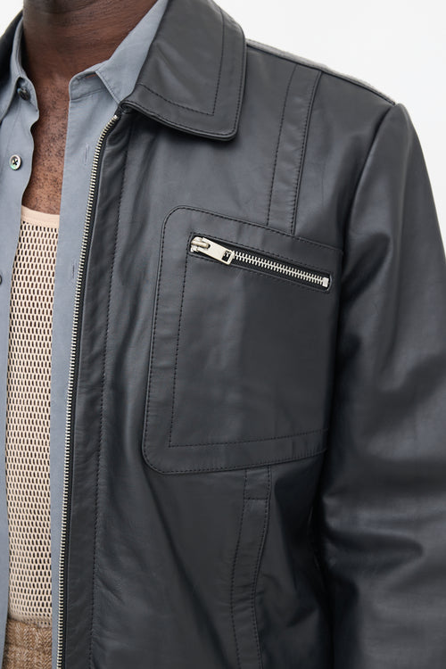 Diesel Leather L-Cale Jacket