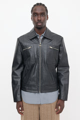 Diesel Leather L-Cale Jacket
