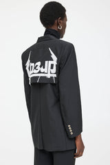 Diesel Wool Embroidered Blazer